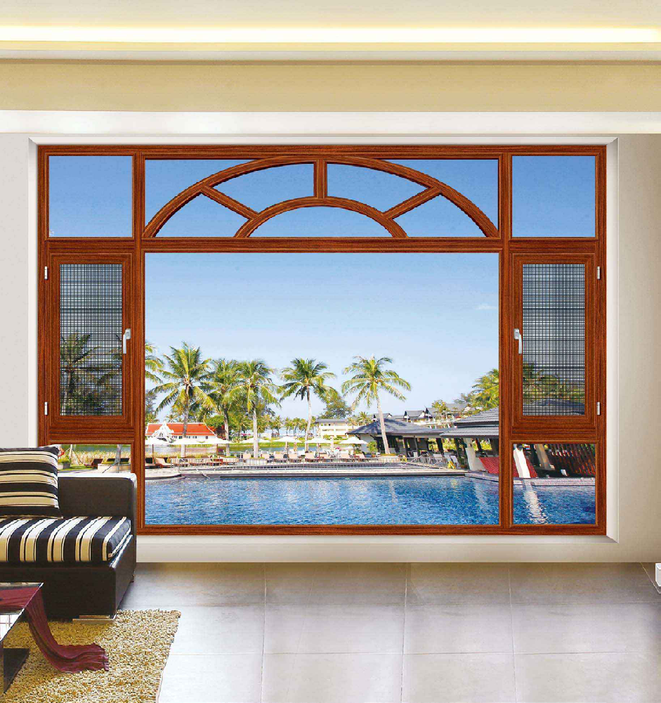 春風(fēng)系統(tǒng)窗106窗紗一體